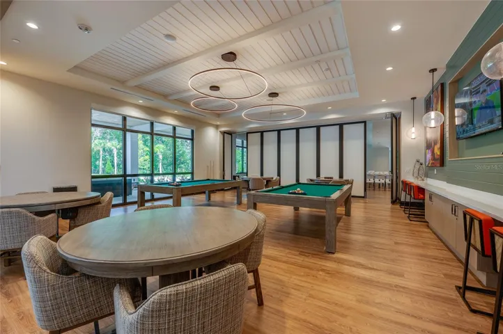 Pool room