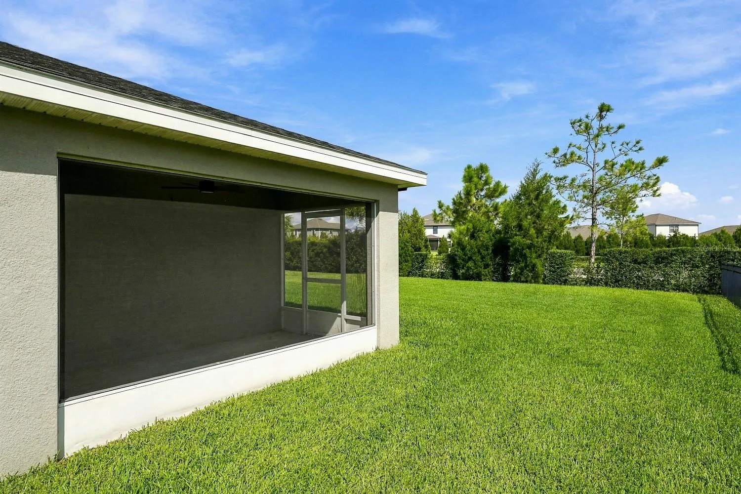 Lanai and Yard