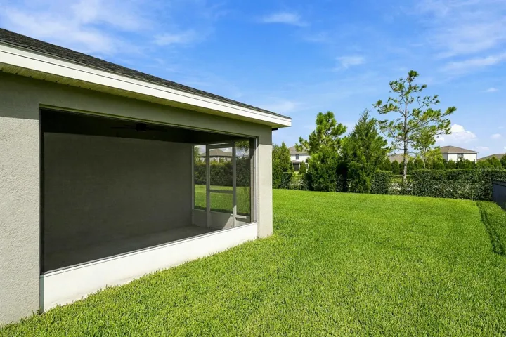 Lanai and Yard