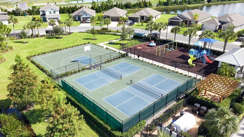 Sports Courts and Playground
