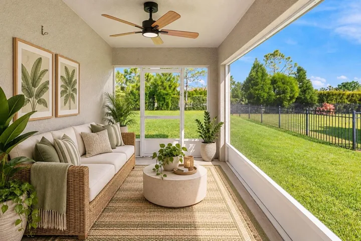 Staged Lanai