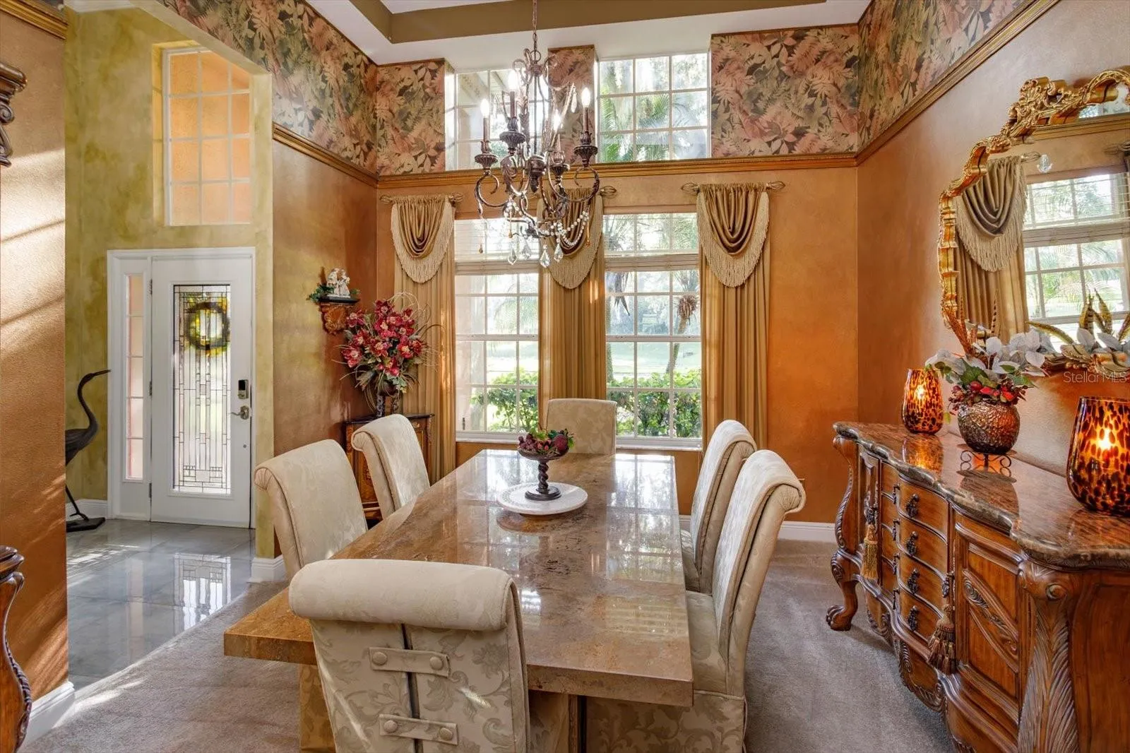 Elegant formal dining room