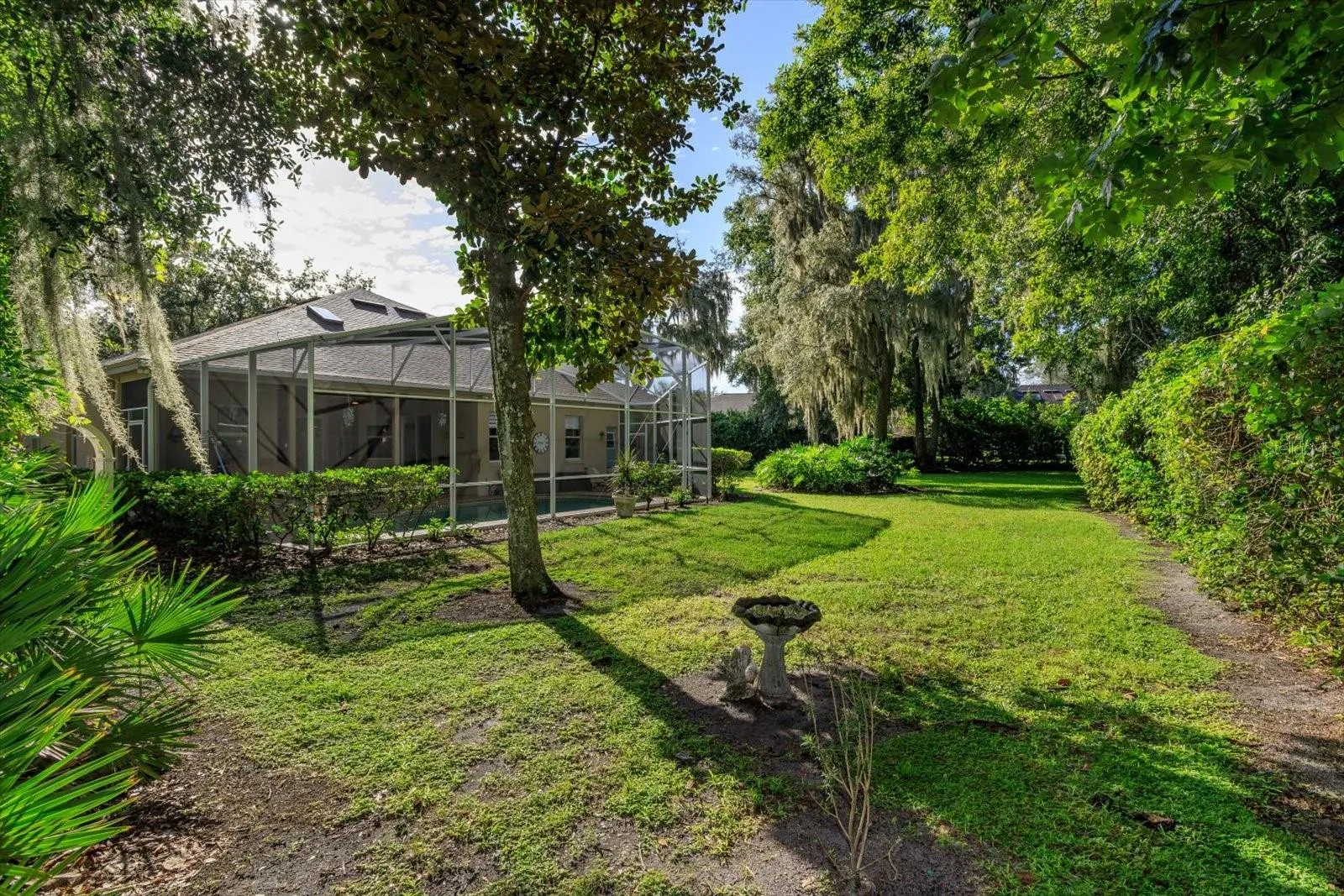 So much space to enjoy in this huge backyard