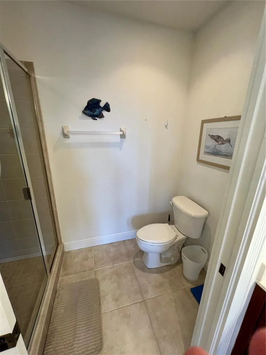 Primary Bathroom Shower Comode section