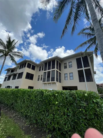 Back of condo building