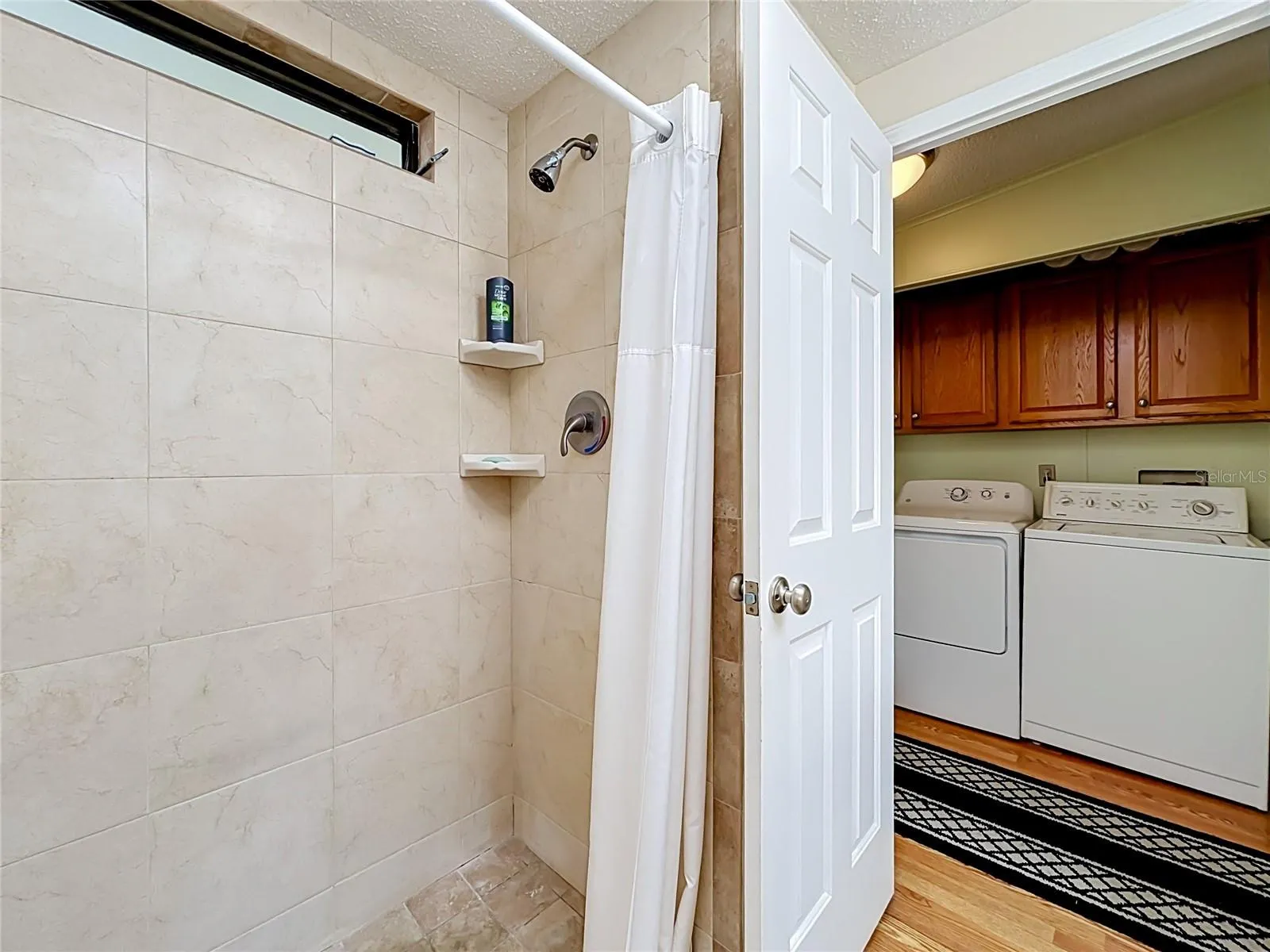 Family bathroom is accessible from the second bedroom and hallways.  On an evening you can close the hallway access for a personal ensuite bathroom