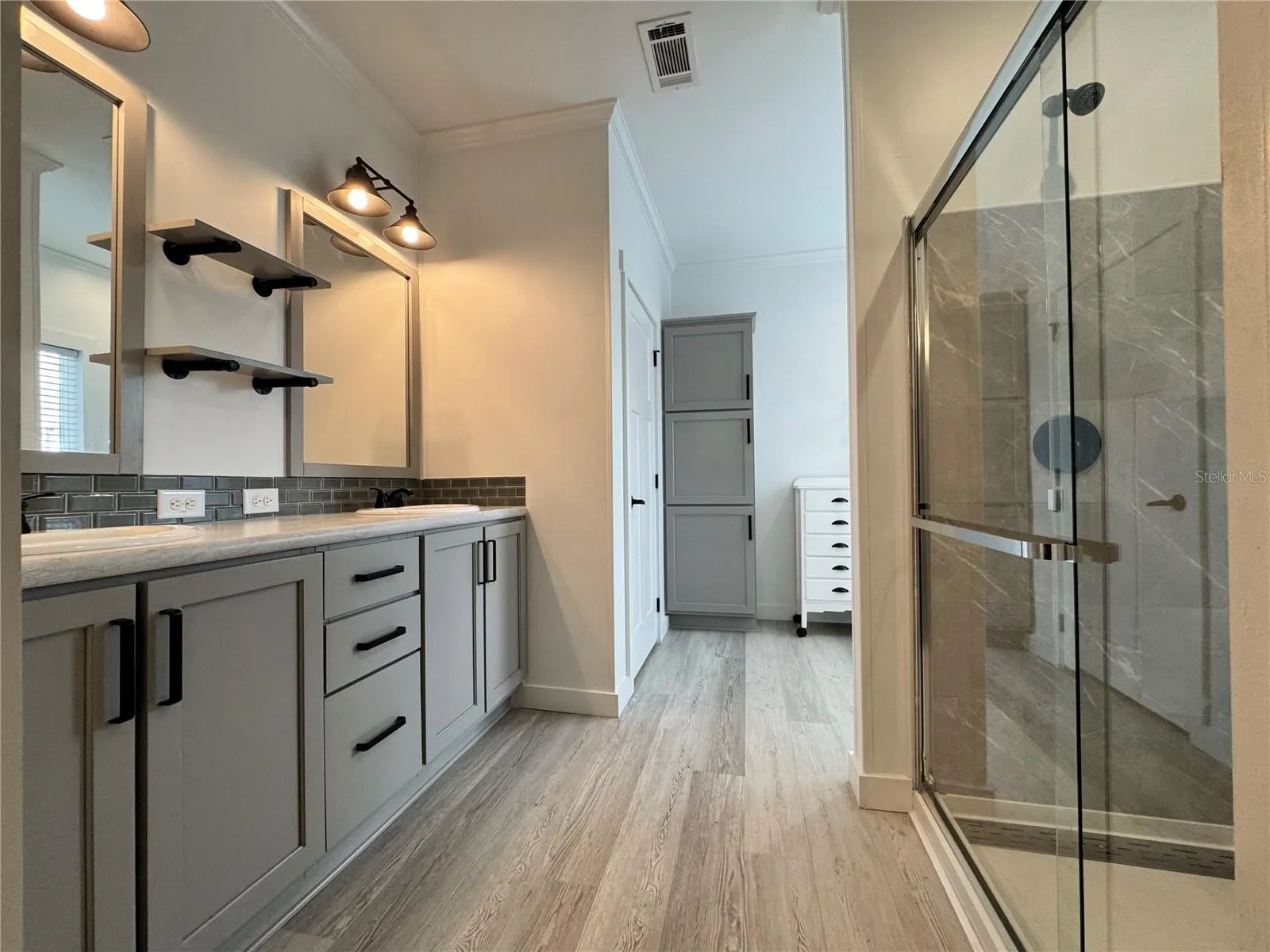 Primary bathroom.