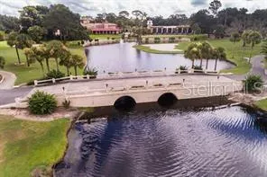 Long aerial looking back at hotel 17th hole on the left....