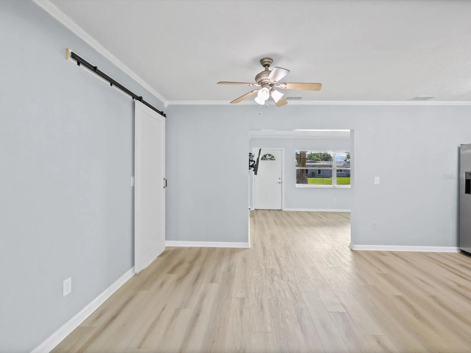 View from Bonus Room to Front Door/Living area