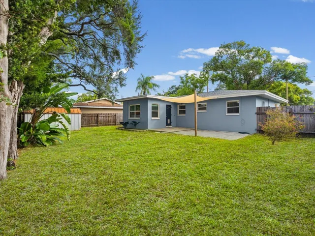 Fenced in Back Yard