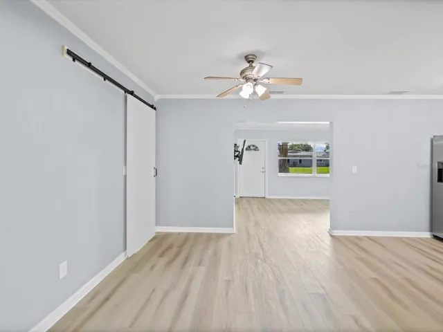 View from Bonus Room to Front Door/Living area