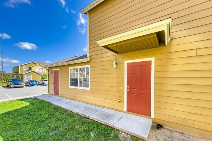 Front Entrances door for the main 3/2 townhome