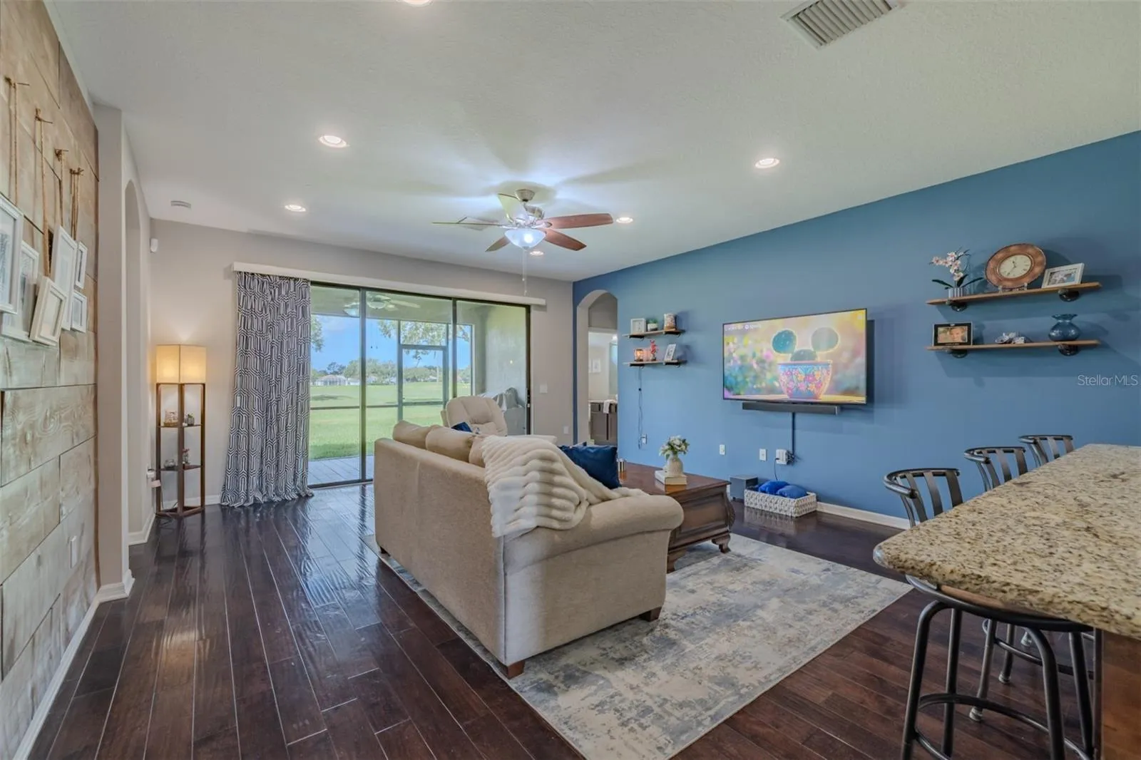 Family room for relaxing