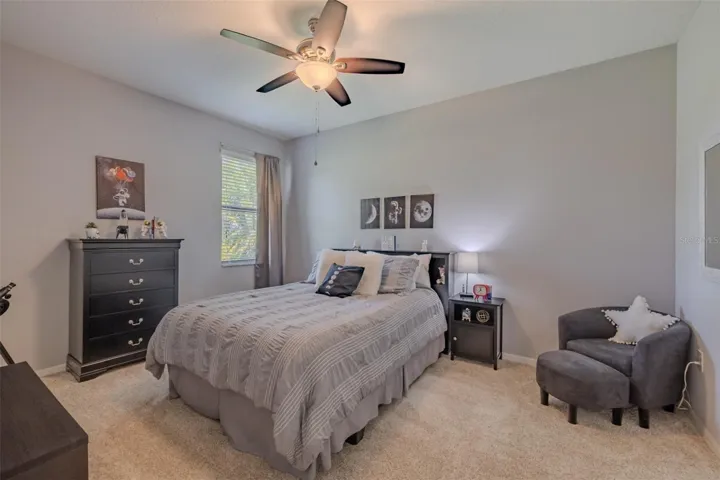 Bedroom 2 with adjacent full bath