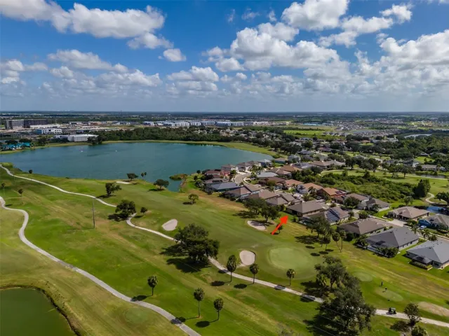 What a beautiful golf course setting