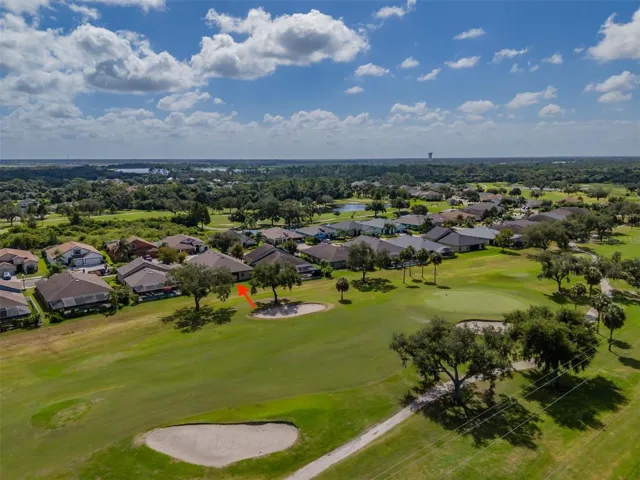 What a beautiful golf course setting