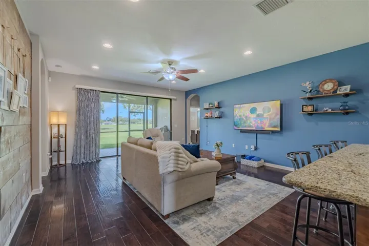 Family room for relaxing