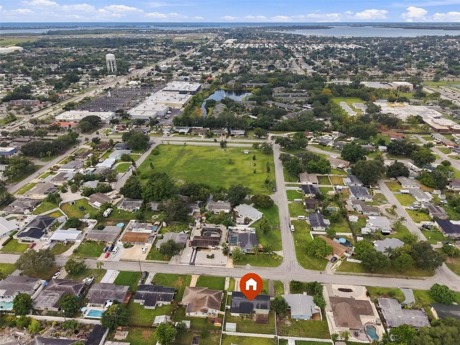 Aerial view.
