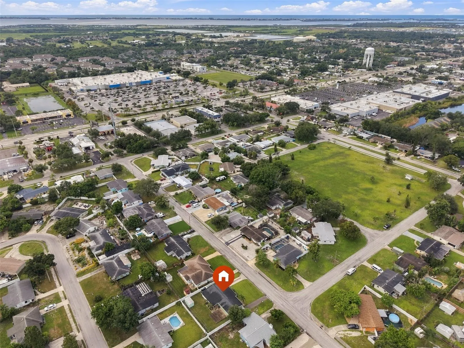 Aerial view.