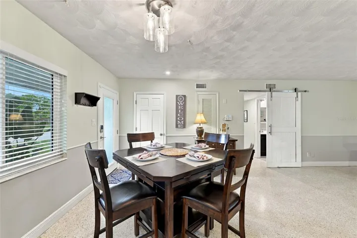 Dining room area.