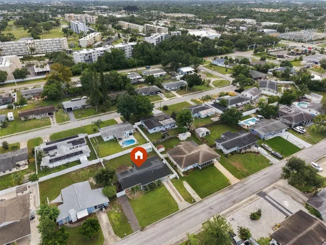 Aerial view.
