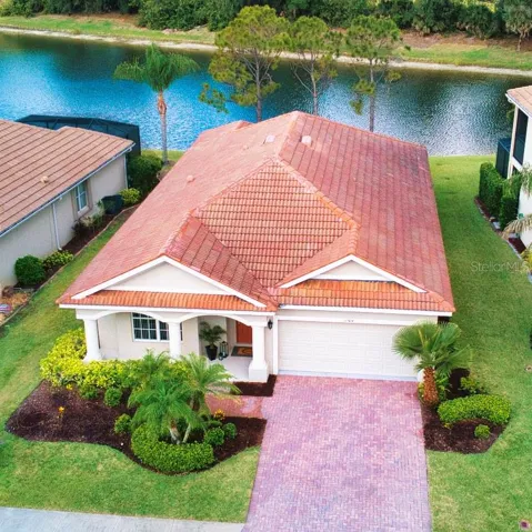 Aerial front view