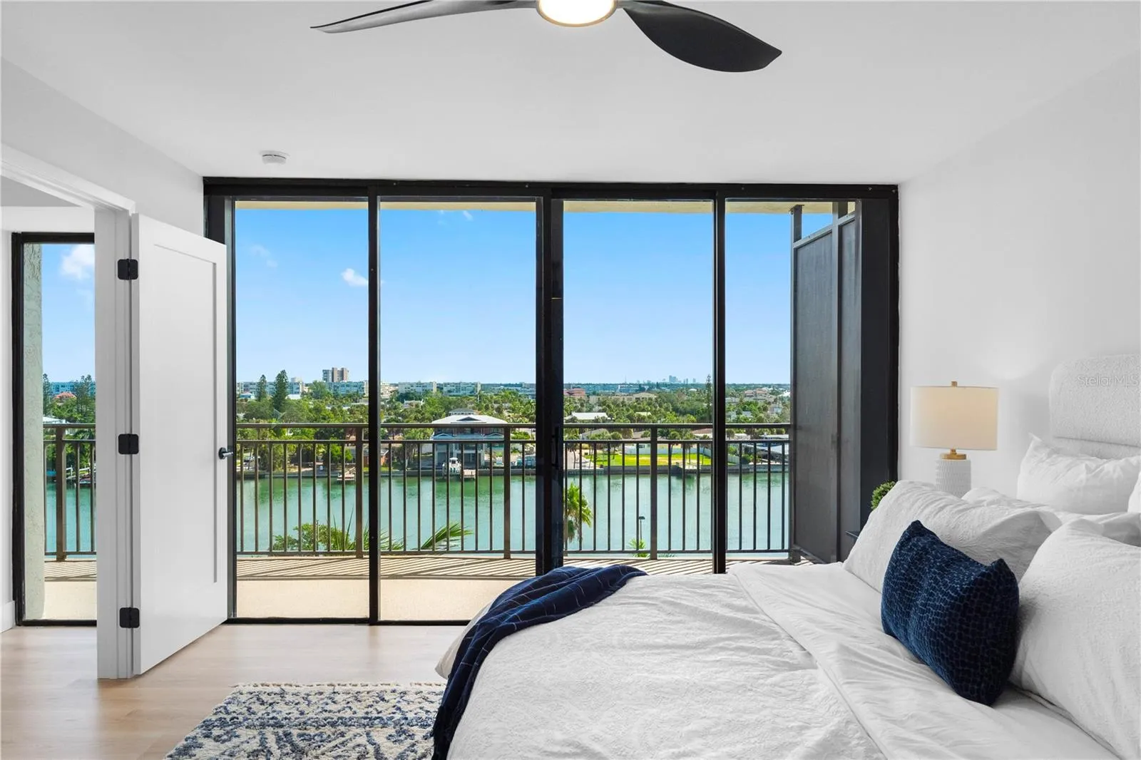 Master bed view