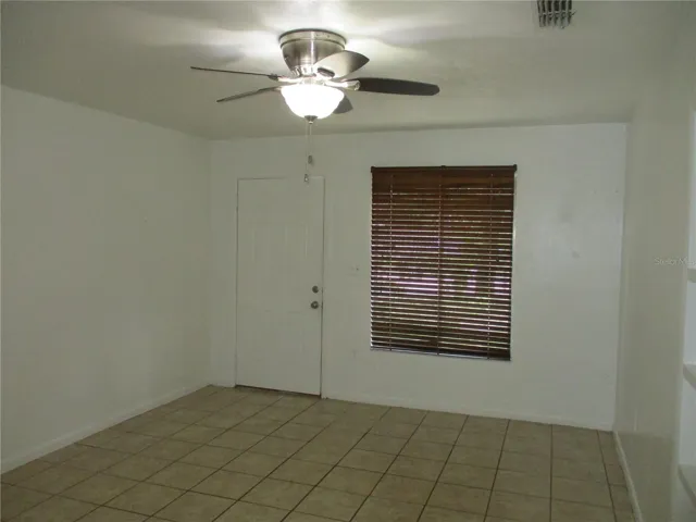 View to front door