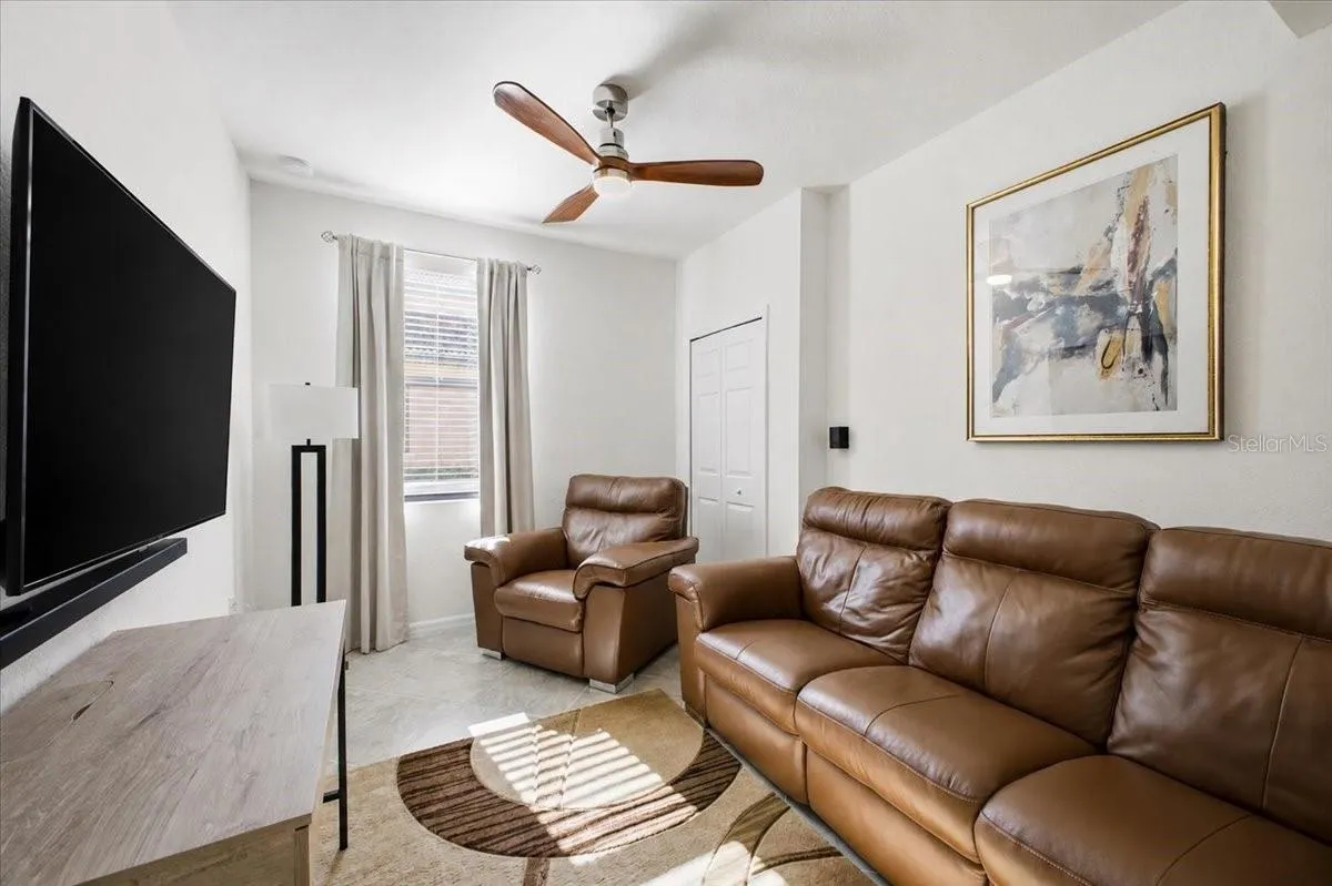Media Room with reclining seating.
