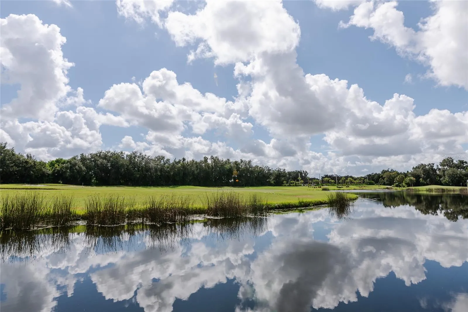 lake and golf course views