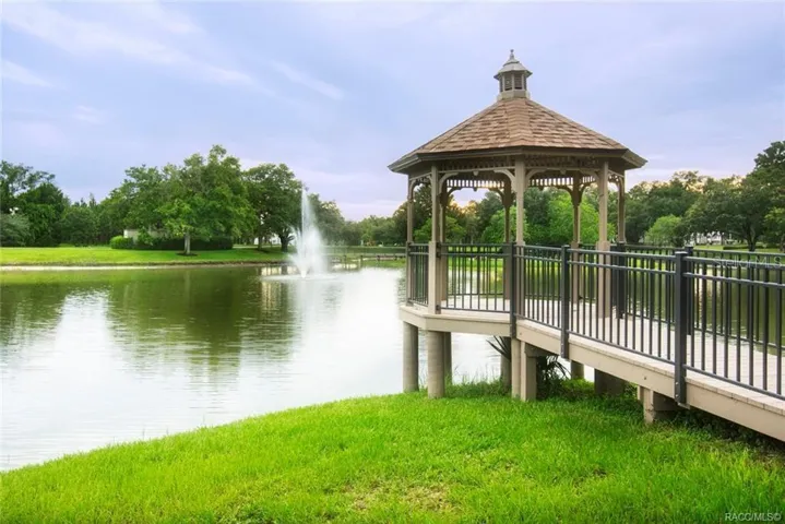 MEADOWCREST POND &amp; GAZEBO – Enjoy the community pond featuring a charming gazebo, walking trail around the pond &amp; benches along the way to sit, relax &amp; enjoy the surroundings.
