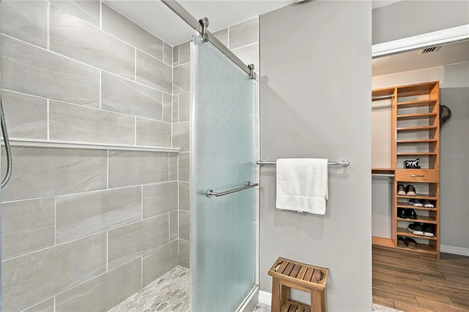 Custom master shower