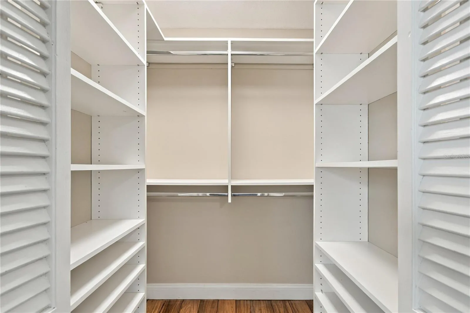 Bedroom two custom closet