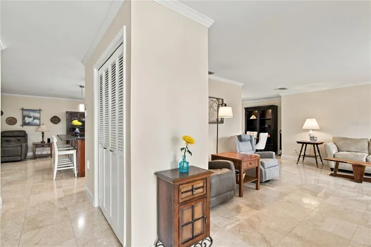 Bright and airy entry