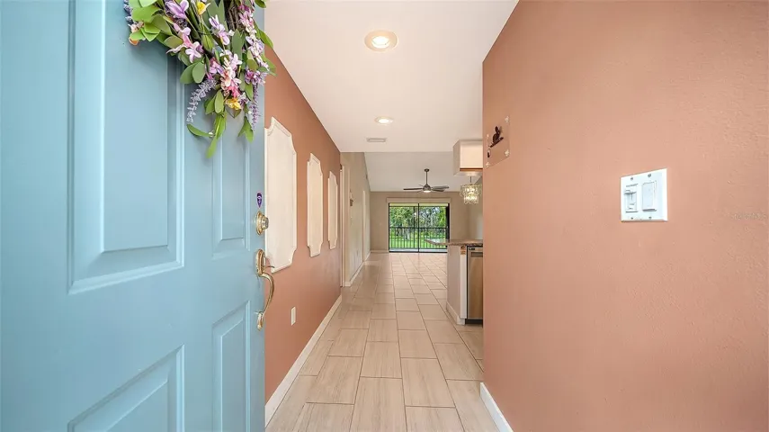 Come on in and Welcome Home! Stylish newer floor tile throughout main living areas of the residence!