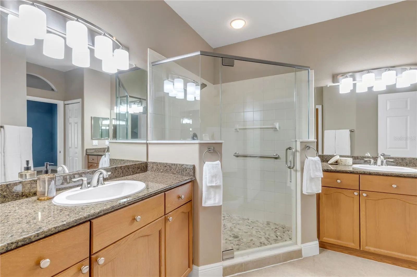 his and hers vanities in primary bath
