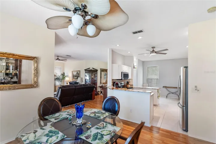 Dining area
