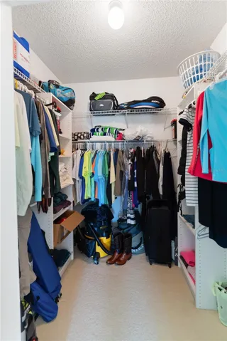 Primary closet