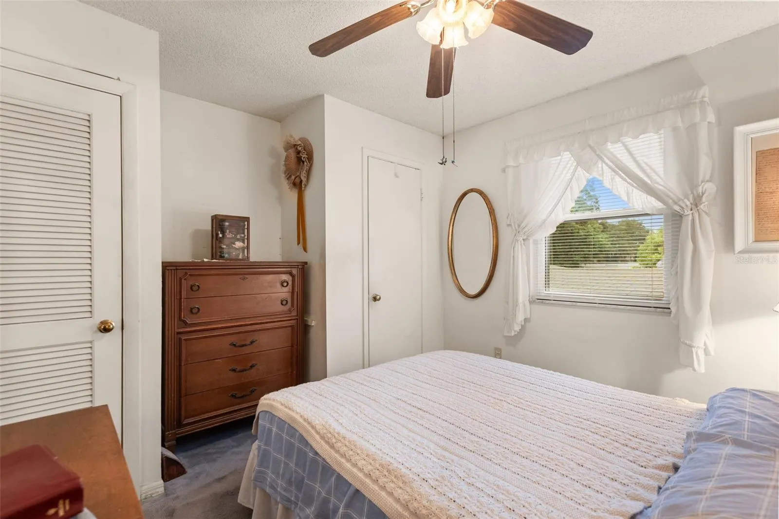 Bedroom 4; one of two bedrooms upstairs.