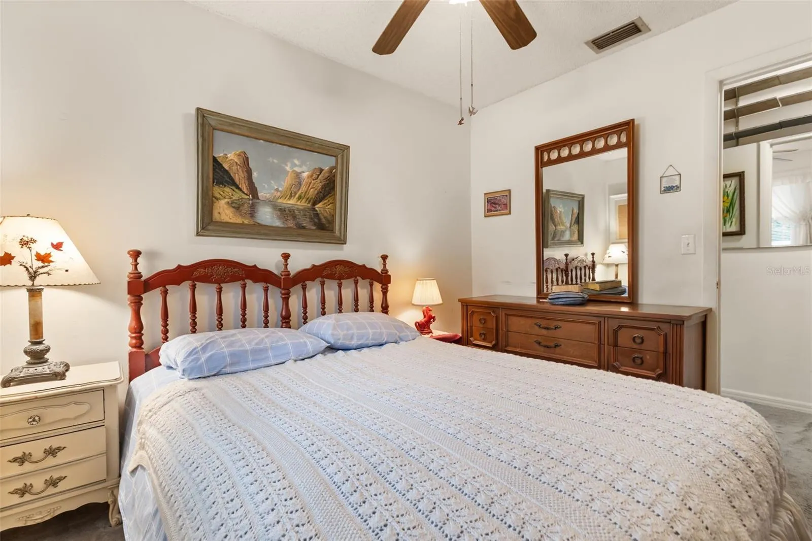 Bedroom 4; one of two bedrooms upstairs.