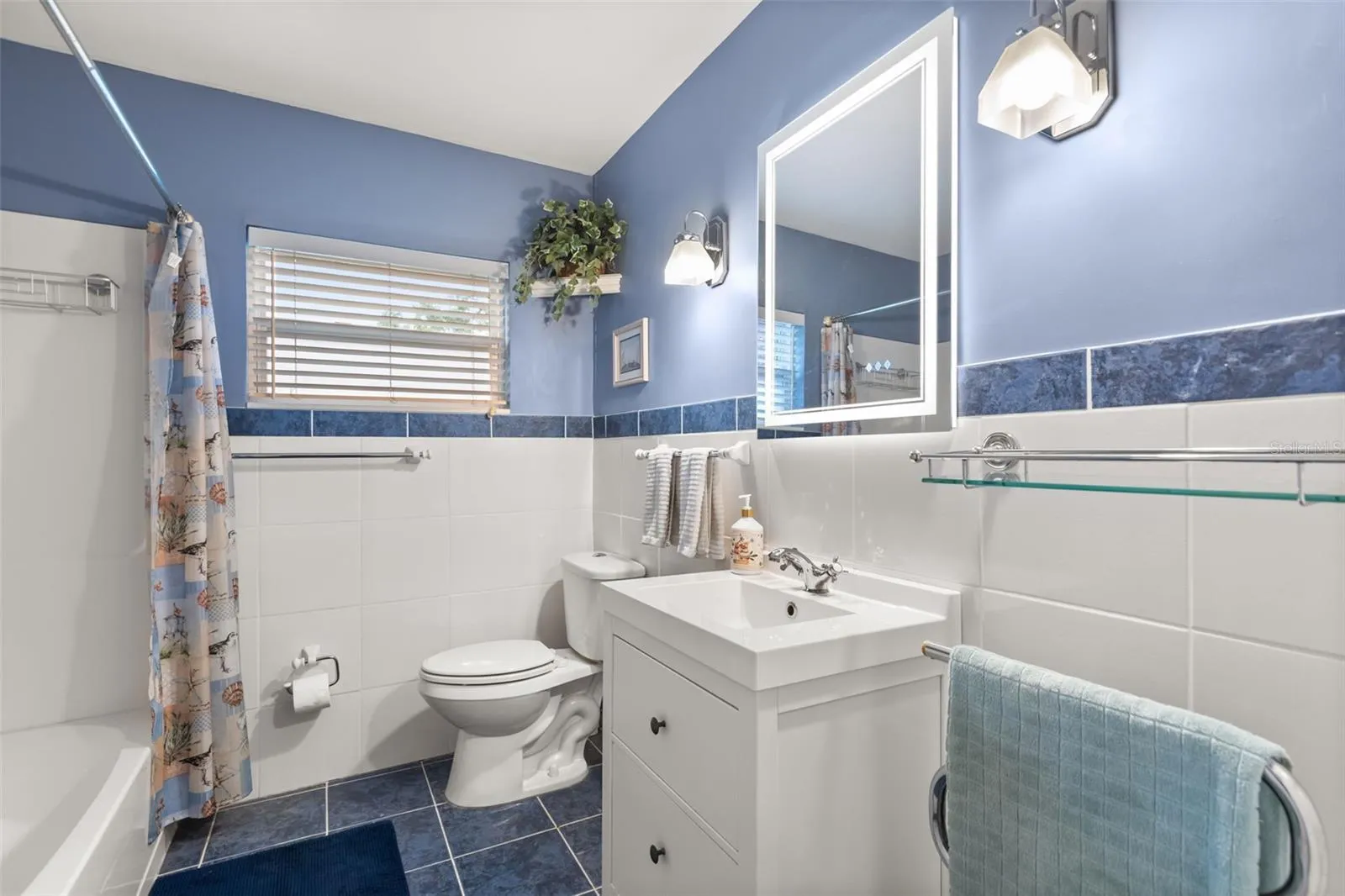 First floor guest bathroom.