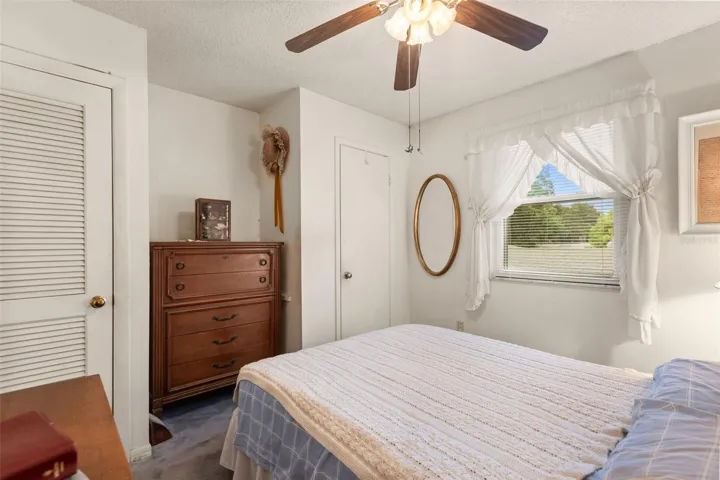 Bedroom 4; one of two bedrooms upstairs.