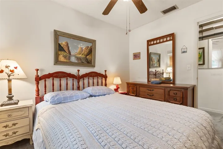 Bedroom 4; one of two bedrooms upstairs.