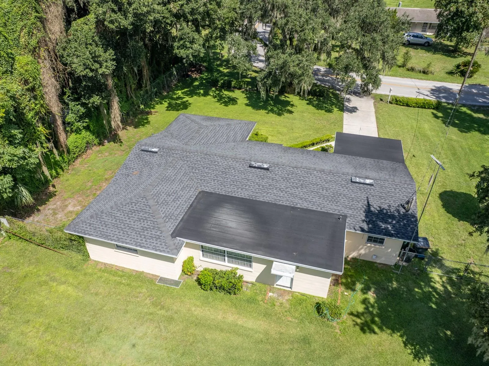Aerial view.