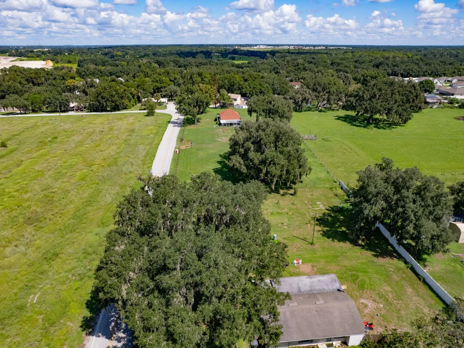Aerial view.