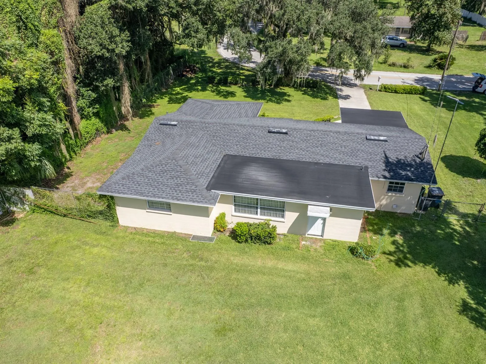 Aerial view.