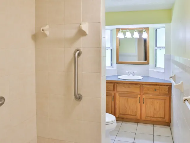 Bathroom.