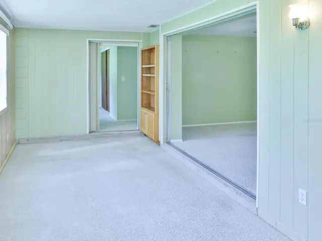 1/2 of the family room.