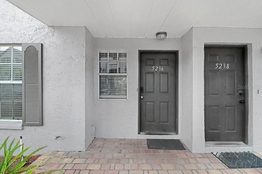 Entry to front of Condo