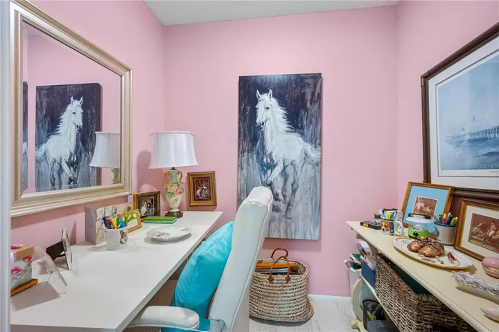 3rd Bedroom walk-in closet used as office